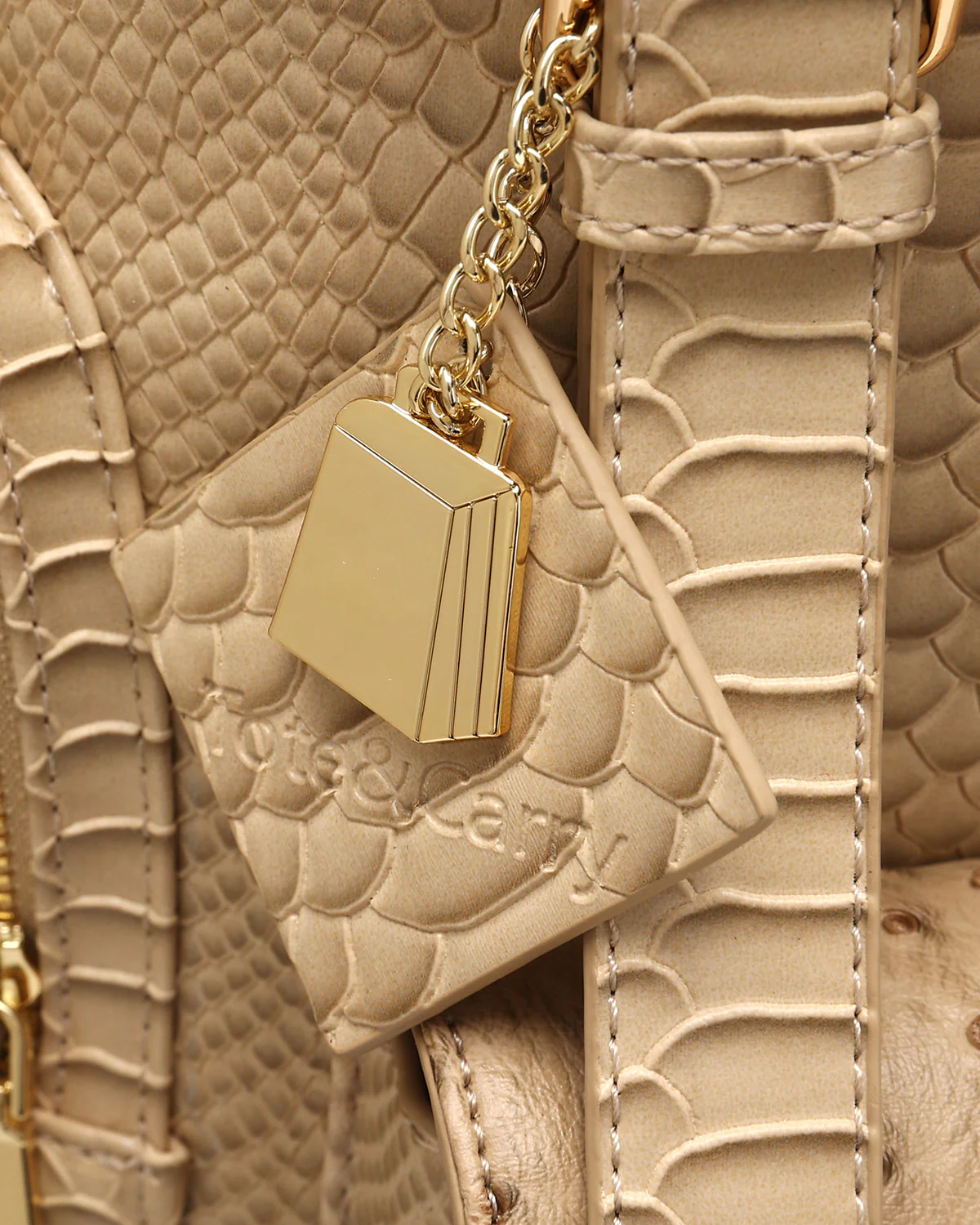 Journey Multi-Pocket Backpack in Tan Brown - Image 10