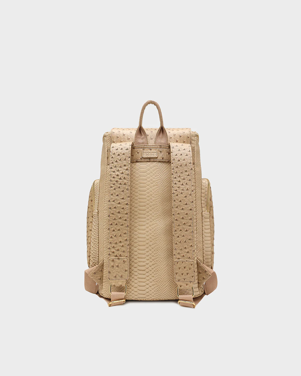 Journey Multi-Pocket Backpack in Tan Brown - Image 4