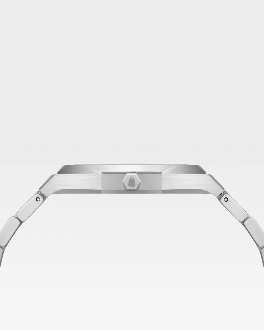 Lux Ambassador Silver Black Watch - Image 4