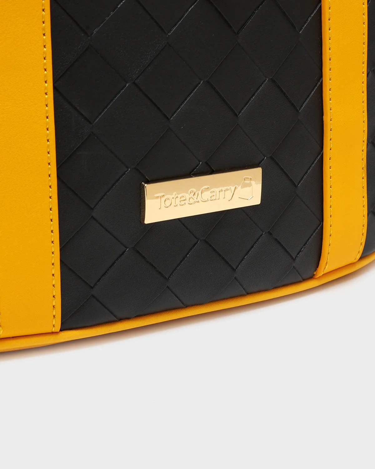 Bodega Explorer Backpack in Black & Yellow - Image 11