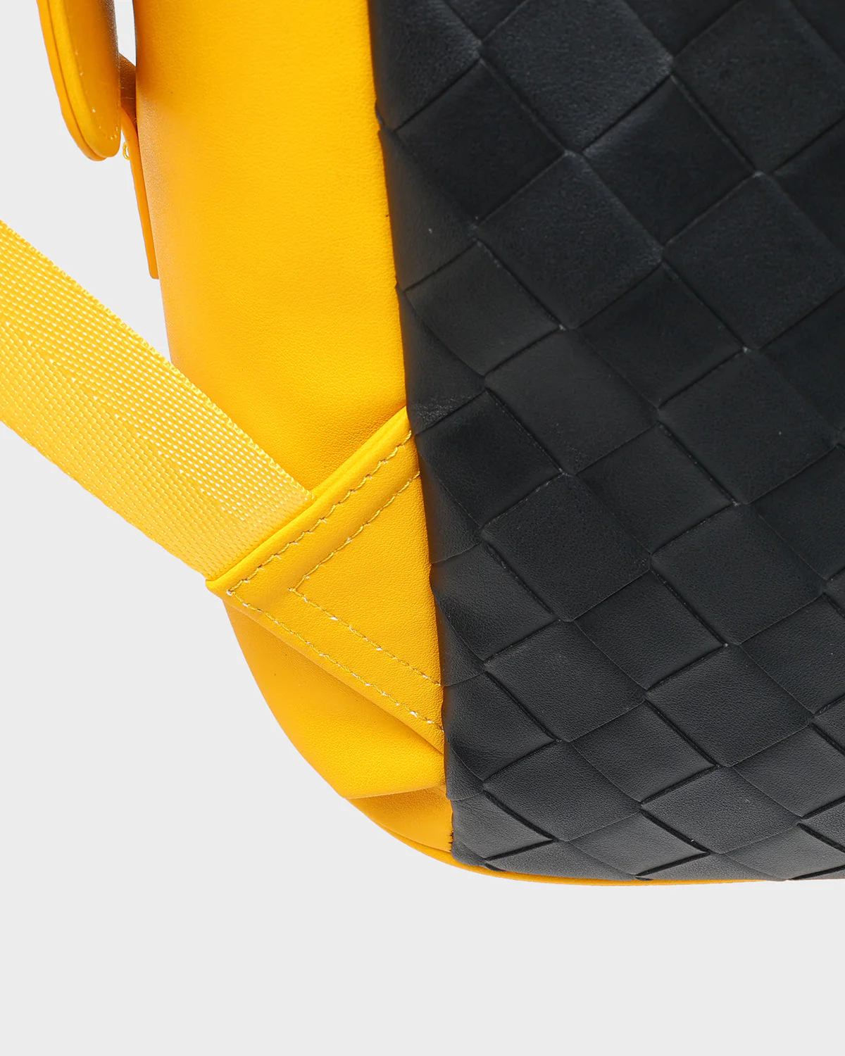 Bodega Explorer Backpack in Black & Yellow - Image 9
