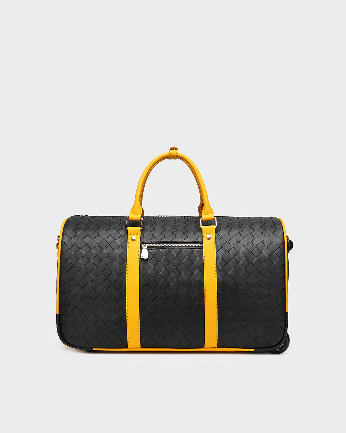 Bodega Explorer Rolling Duffle Set in Black Yellow - Image 12
