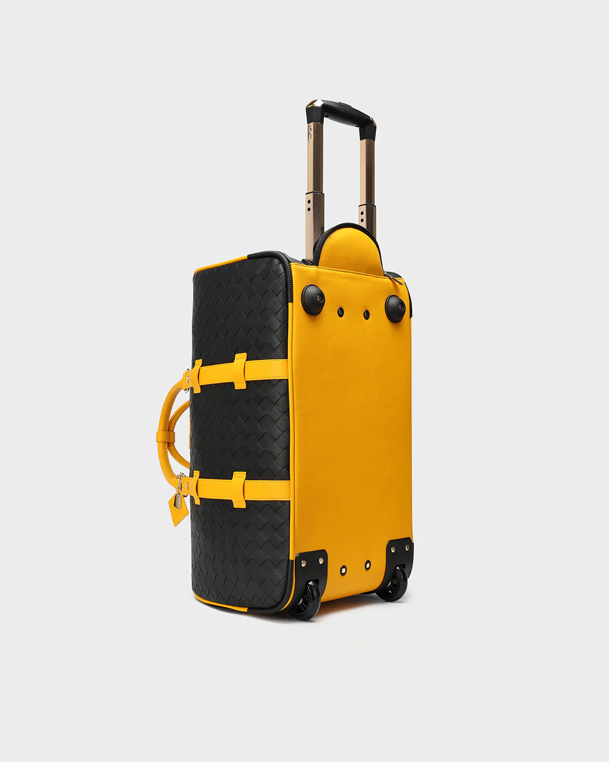 Bodega Explorer Rolling Duffle Set in Black Yellow - Image 15