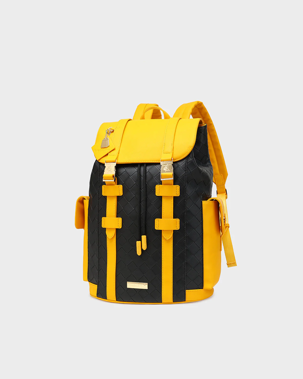 Bodega Explorer Rolling Duffle Set in Black Yellow - Image 3