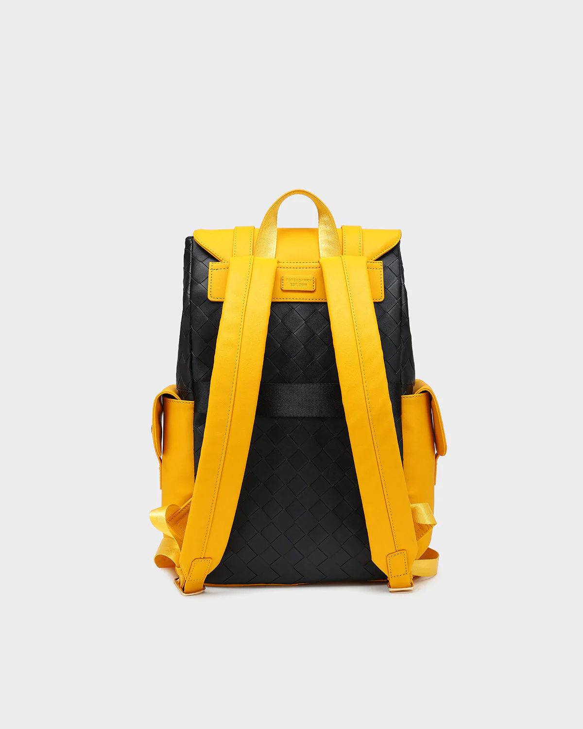 Bodega Explorer Rolling Duffle Set in Black Yellow - Image 4