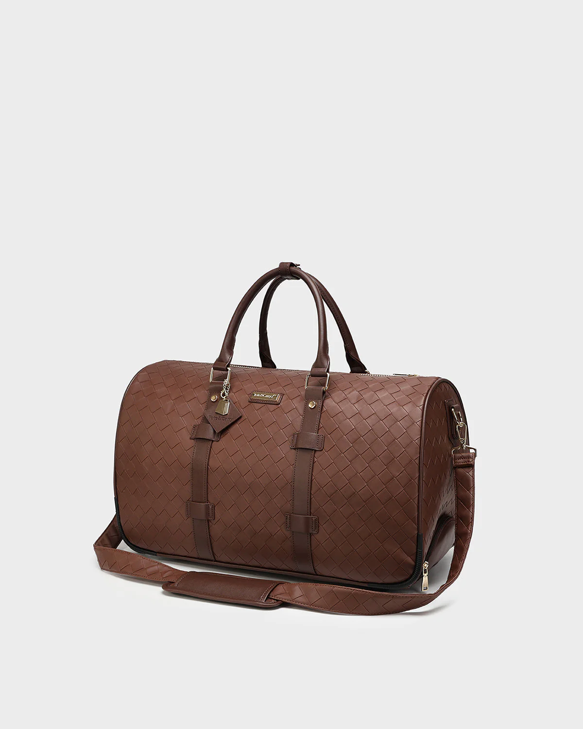 Bodega Explorer Rolling Duffle Set in Brown - Image 12