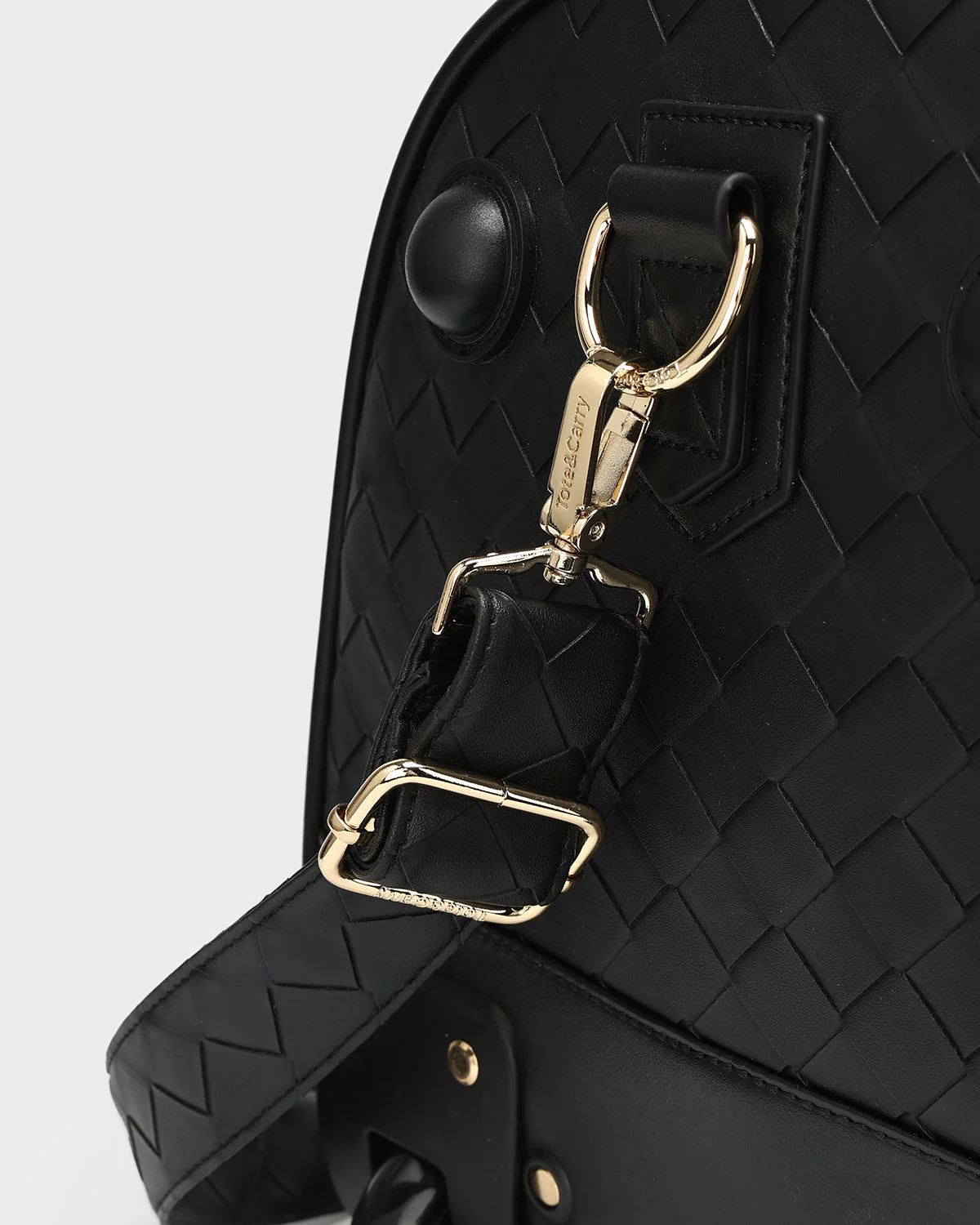 Bodega Traveler Rolling Duffle in Black - Image 8