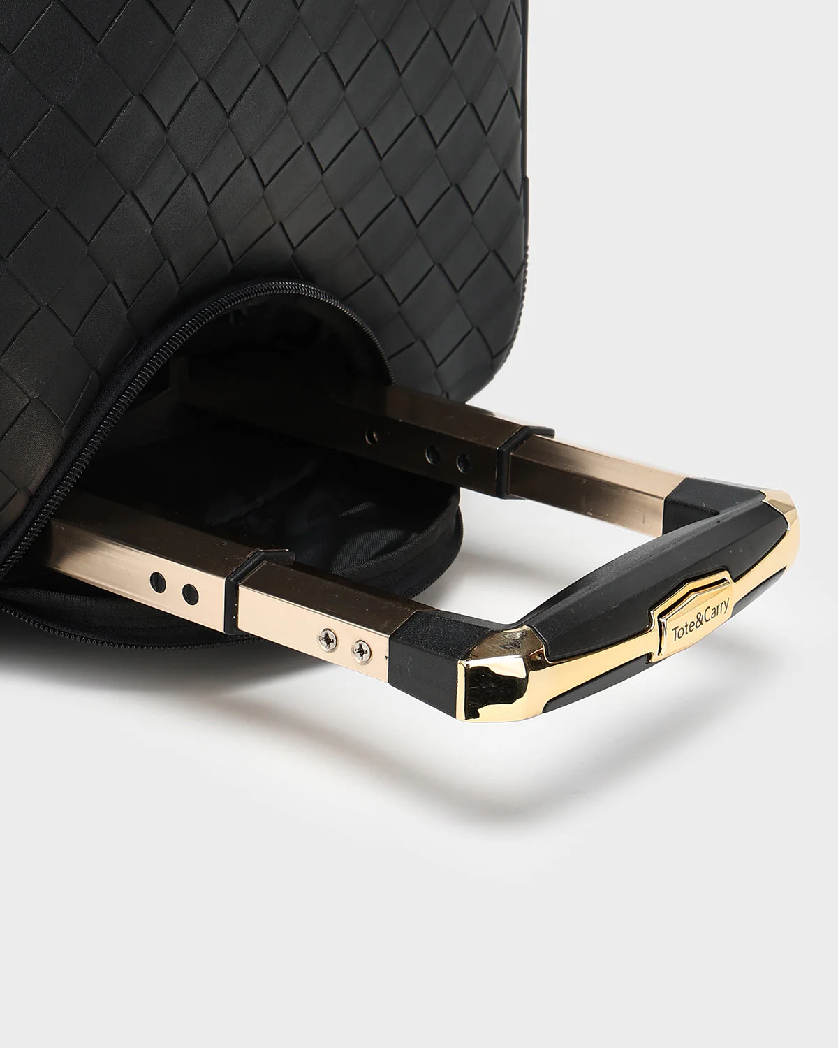 Bodega Traveler Rolling Duffle in Black - Image 9