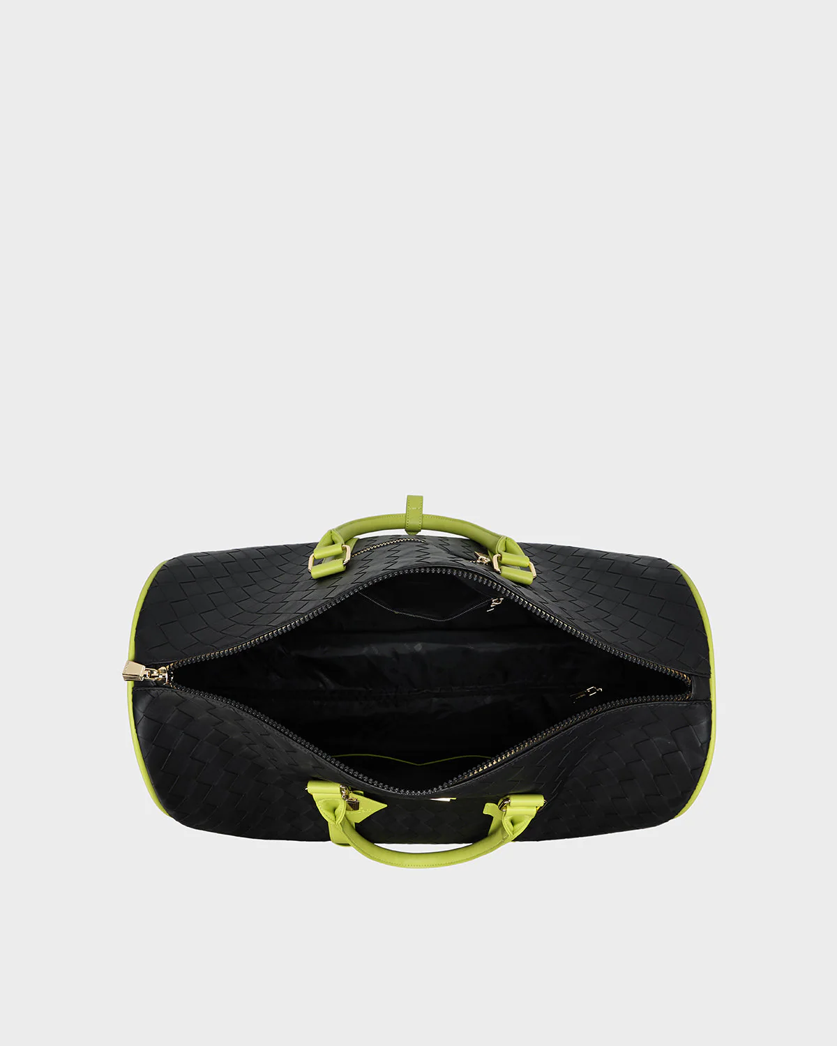 Bodega Traveler Rolling Duffle in Black & Slyme - Image 6