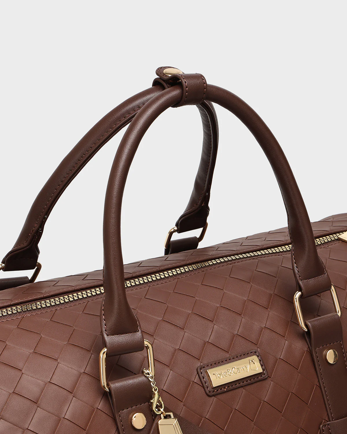 Bodega Traveler Rolling Duffle in Brown - Image 7