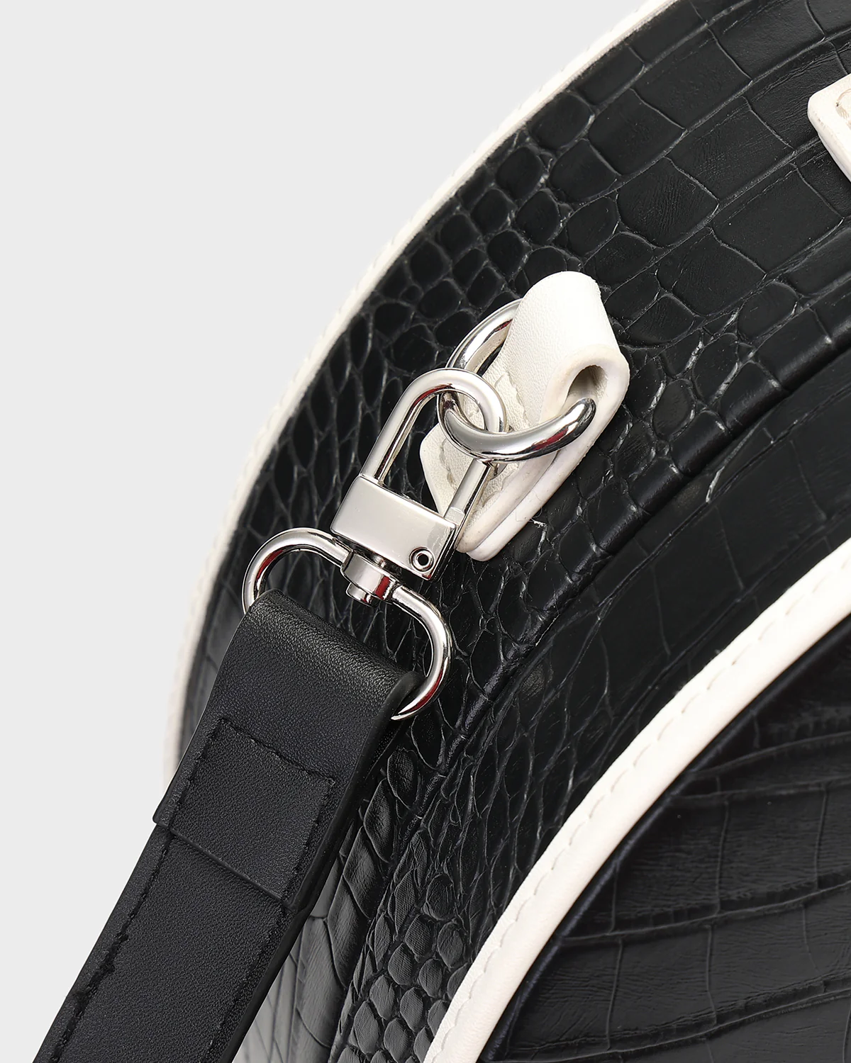 Croc Orb Bag in Black - Image 8