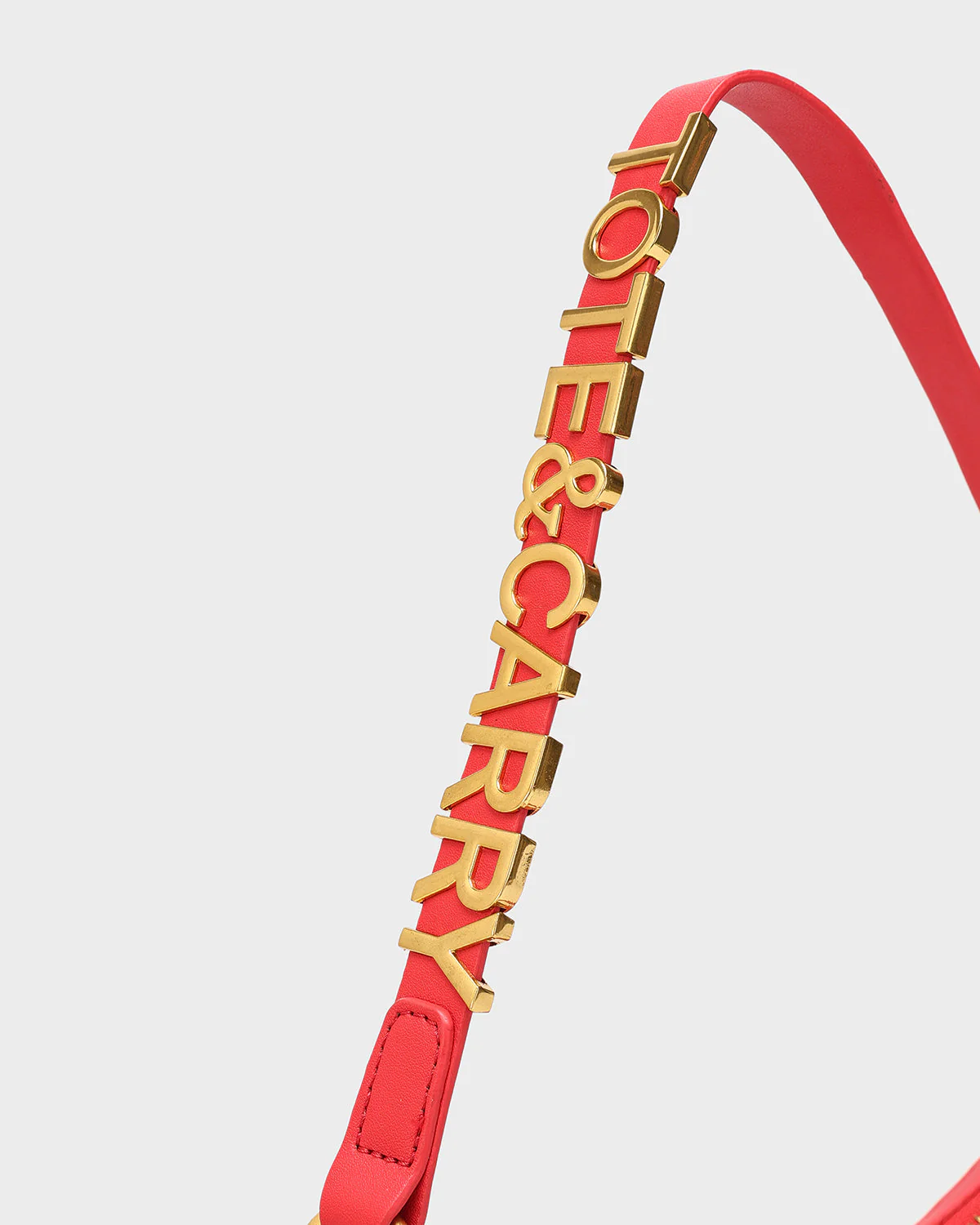 Statement Cutie Shoulder Purse in Red - Image 8