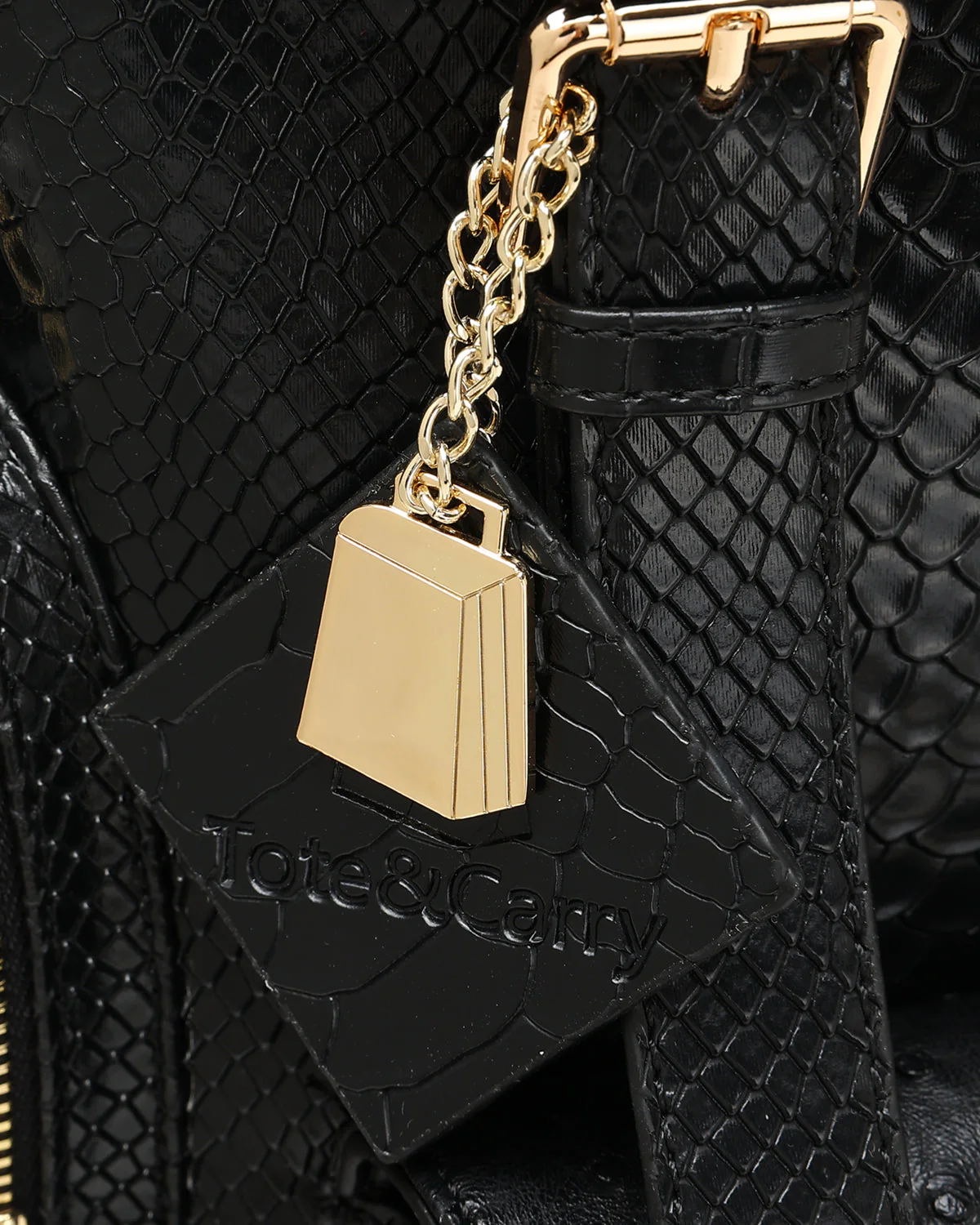 Journey Multi-Pocket Backpack in Black - Image 10