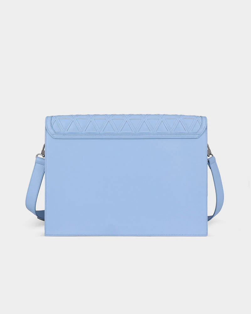 First Class CEO Briefcase in Baby Blue - Image 4