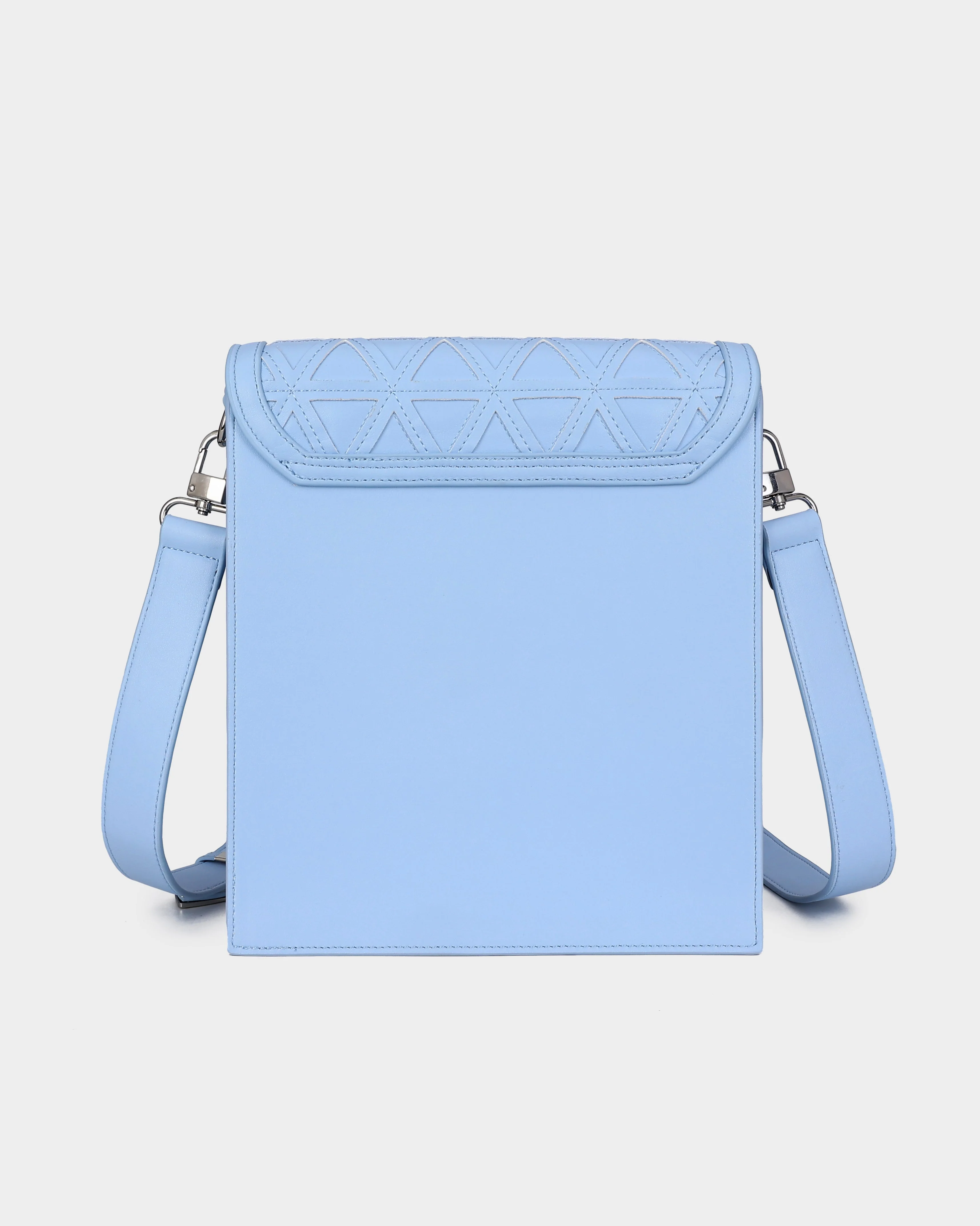First Class Mini Crossbody Bag in Baby Blue - Image 4