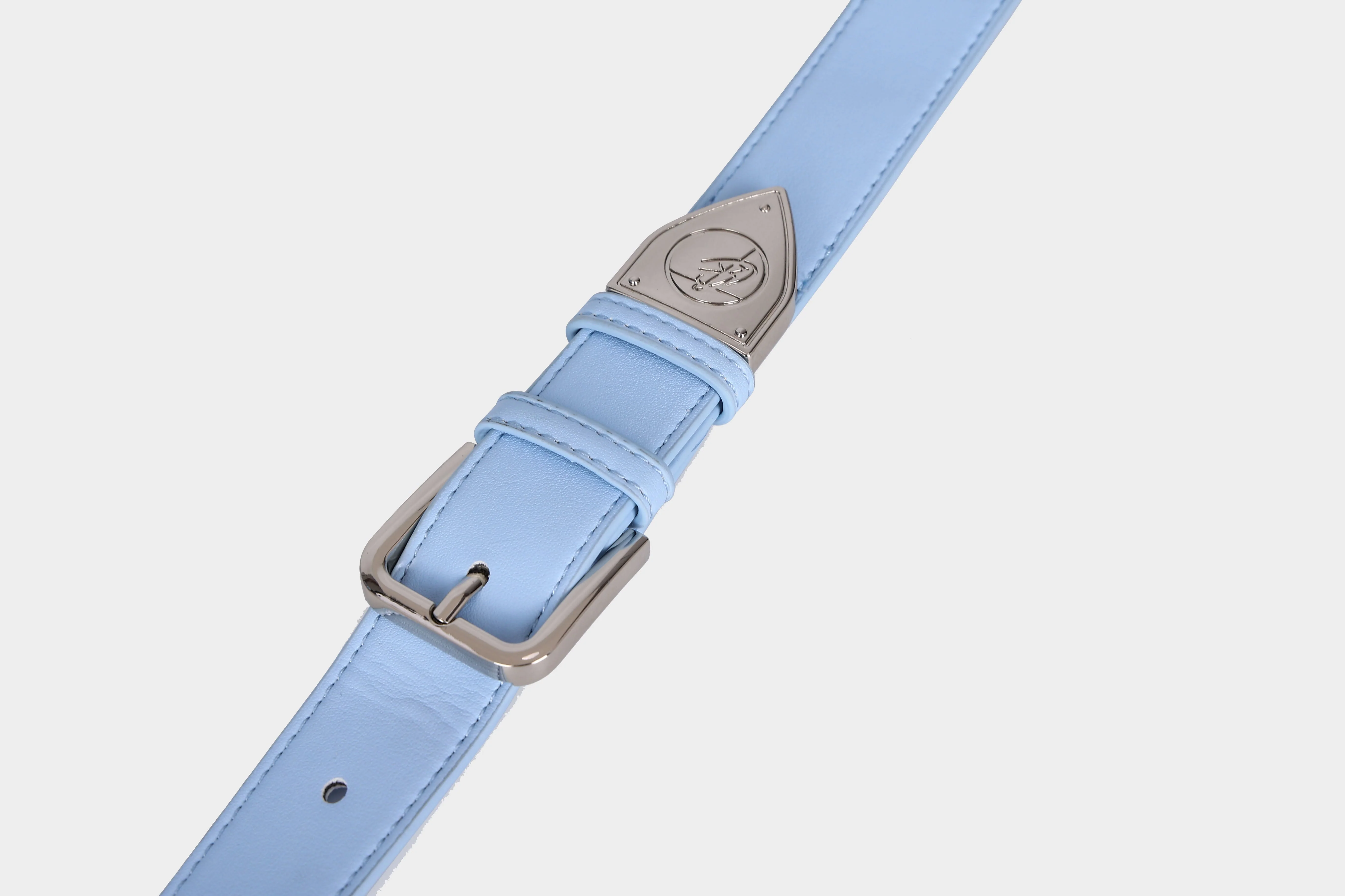 First Class Mini Crossbody Bag in Baby Blue - Image 8
