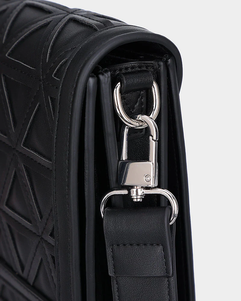 First Class Mini Crossbody Bag in Black - Image 7