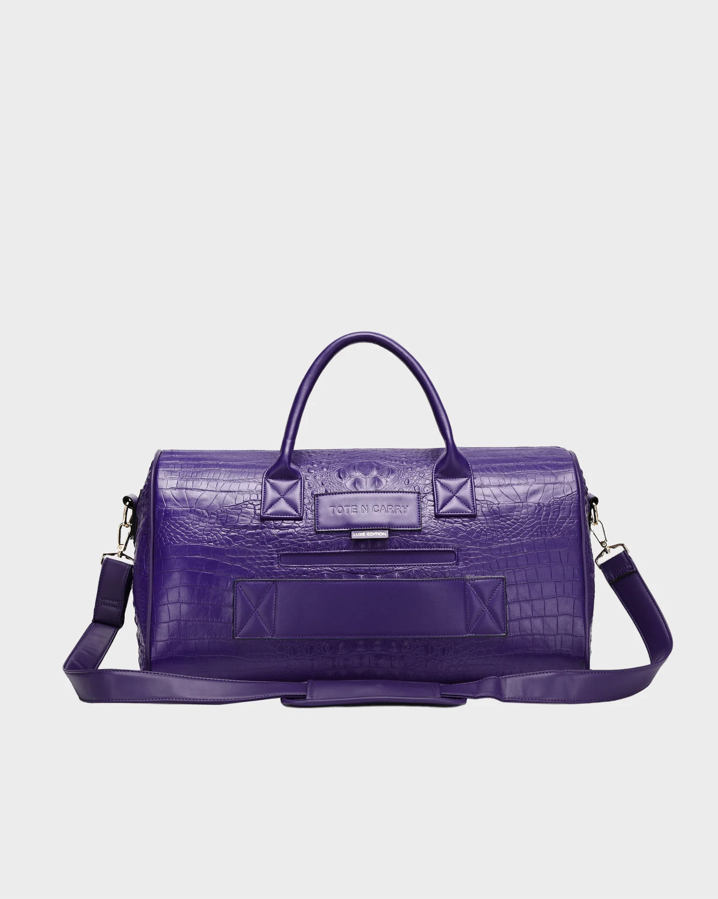 LA Staple Duffle Bag in Purple - Image 3