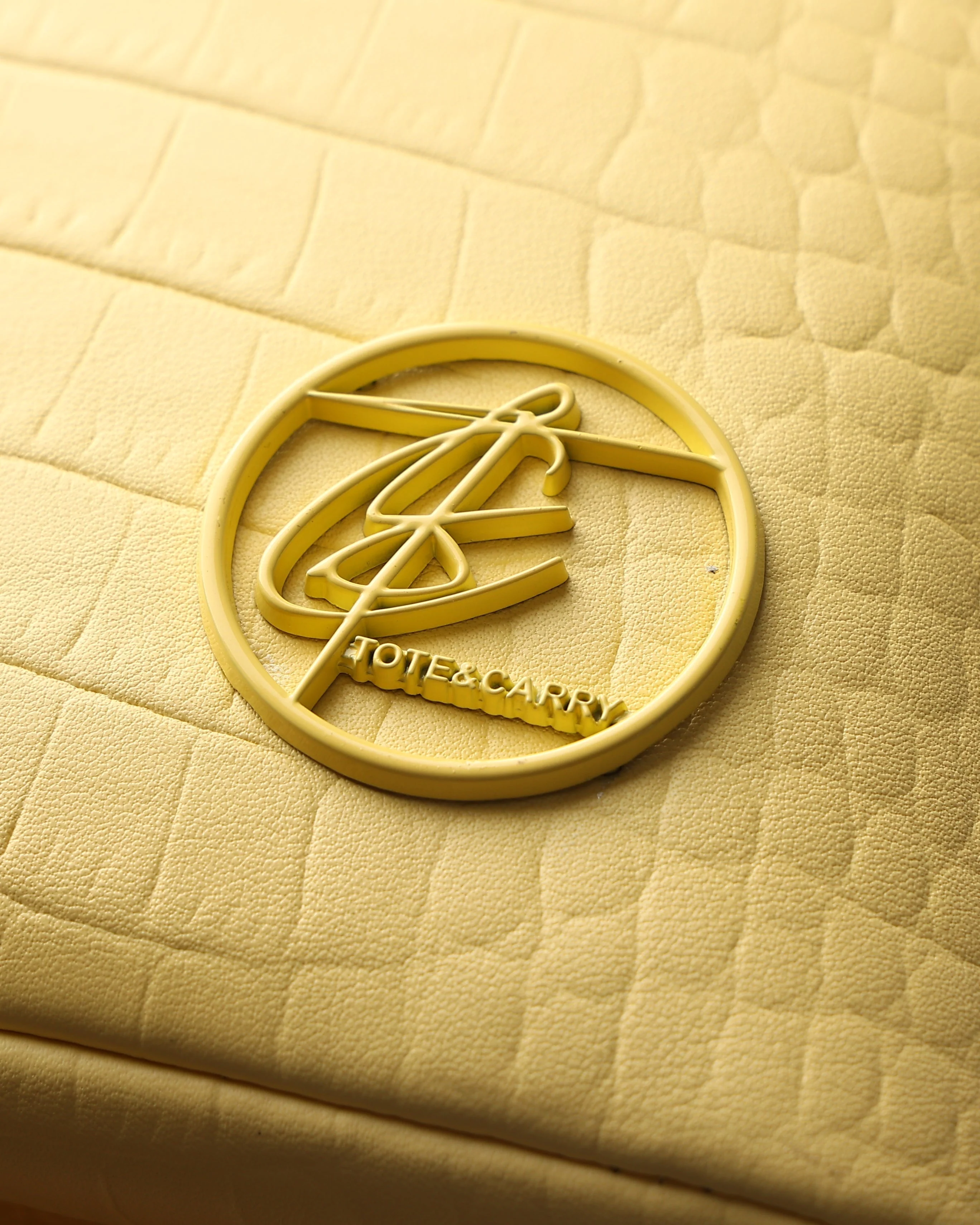 Leather Classic Backpack in Yellow - Image 11