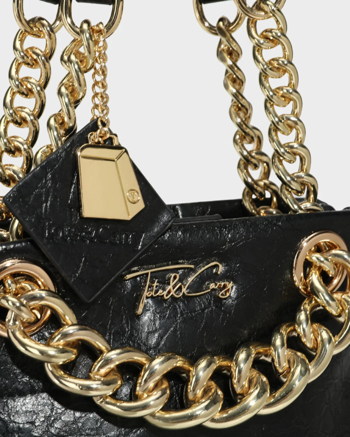 Leather Mini Tote Bags - Image 5