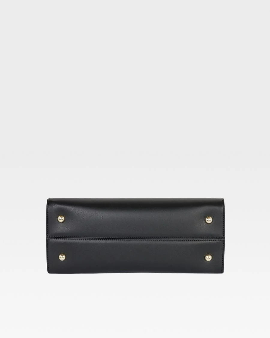 Lisse Mini Tote Bag in Black - Image 11