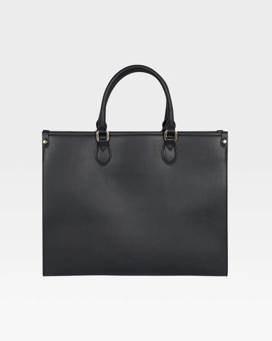 Lisse Mini Tote Bag in Black - Image 13
