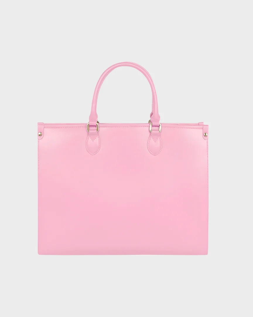 Lisse Mini Tote Bag in Bubble Gum - Image 13