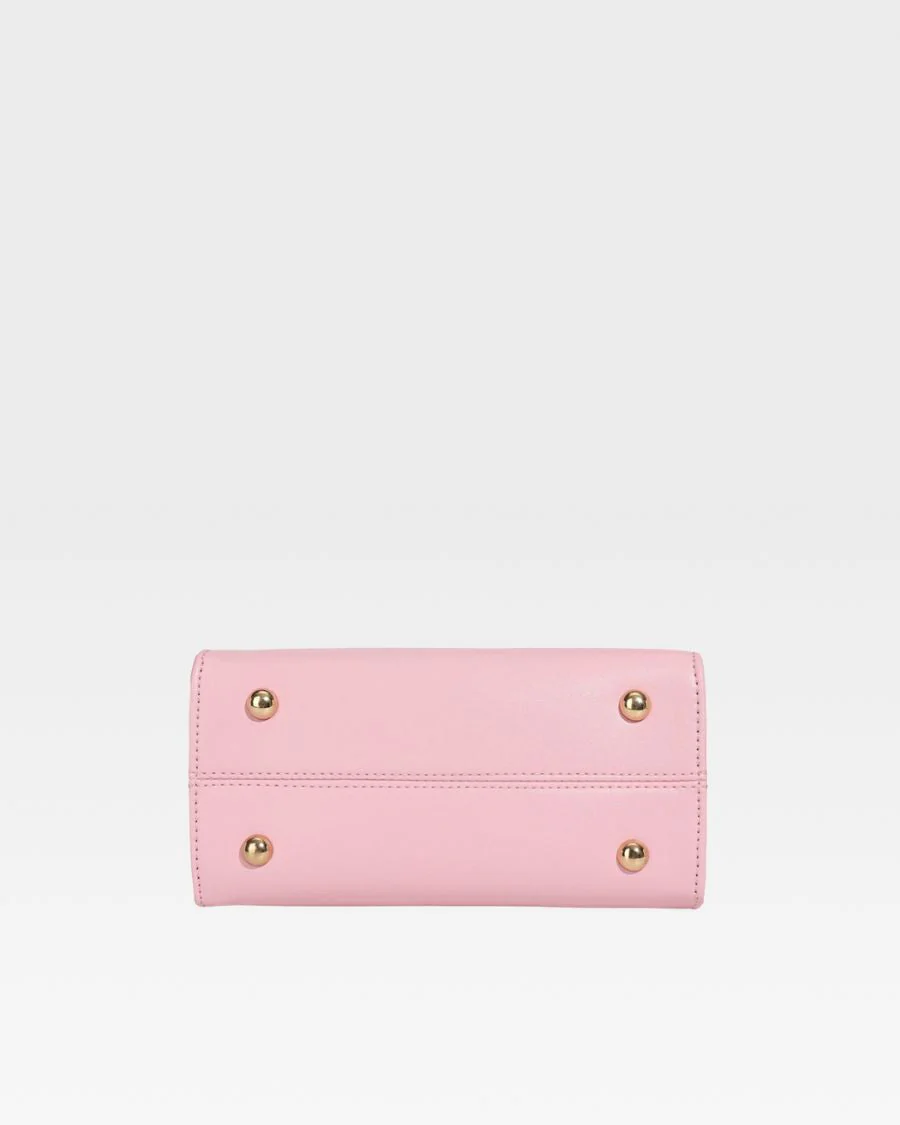 Lisse Mini Tote Bag in Bubble Gum - Image 5