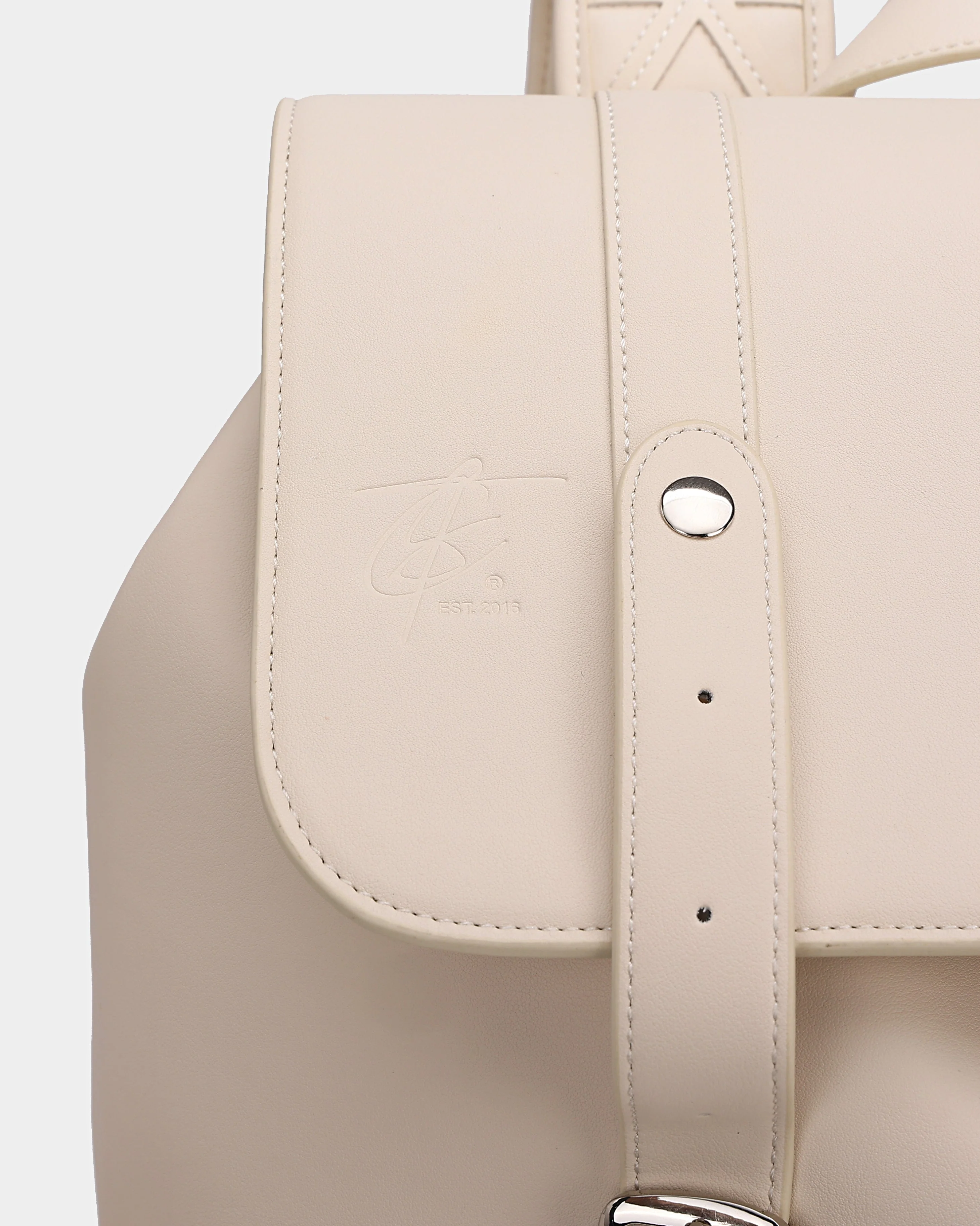 Multiway Jetsetter Backpack in Cream White - Image 10