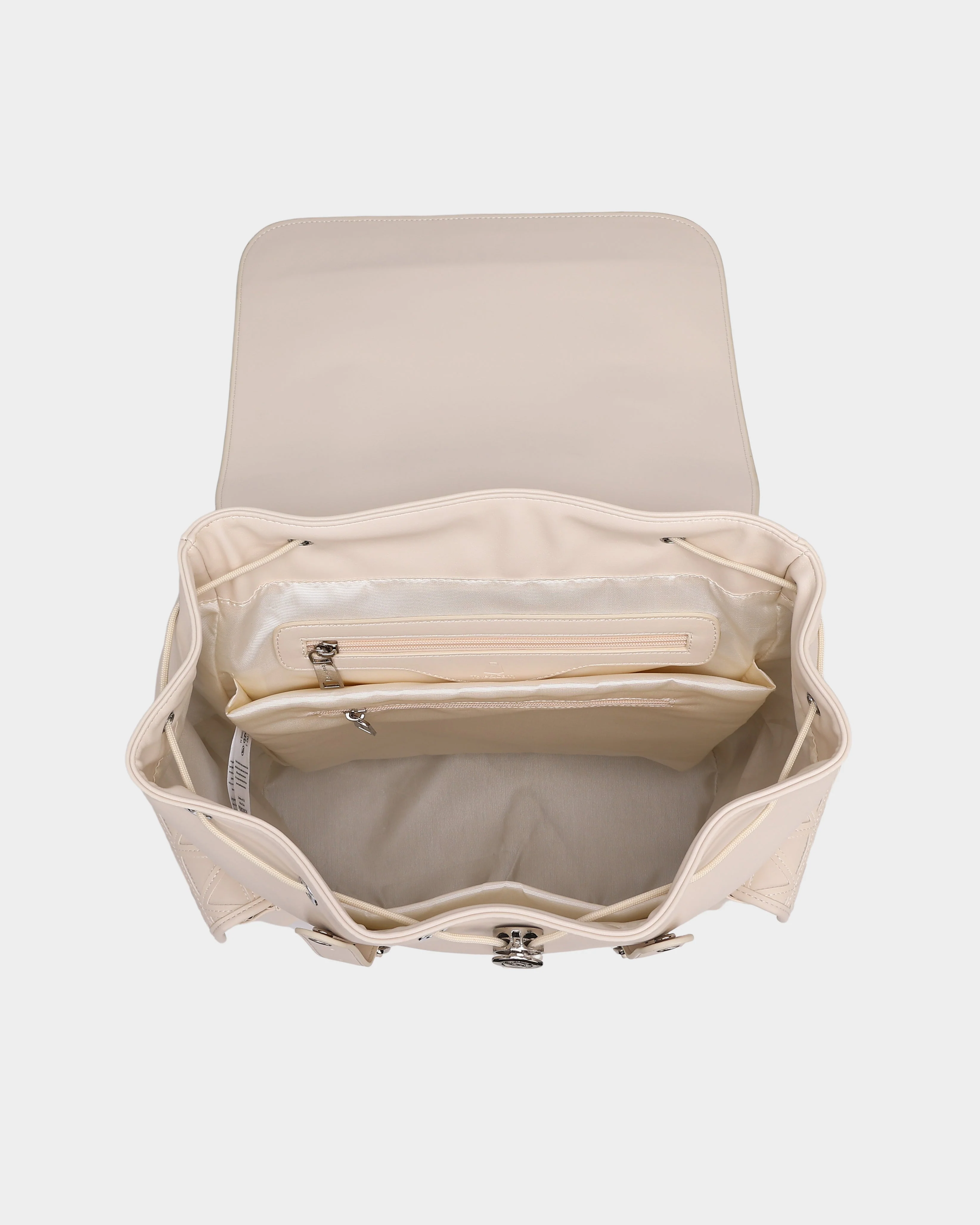 Multiway Jetsetter Backpack in Cream White - Image 6