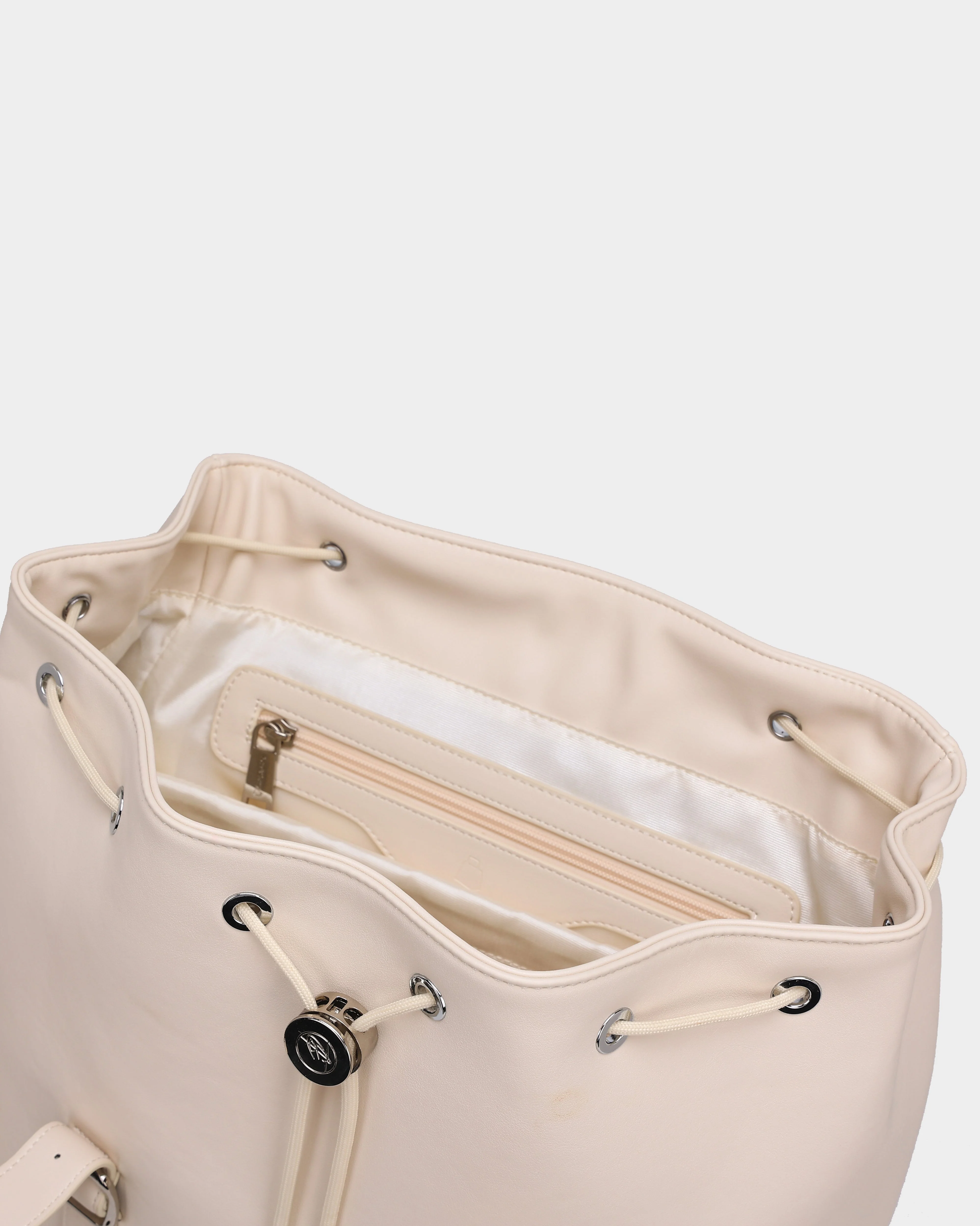 Multiway Jetsetter Backpack in Cream White - Image 7