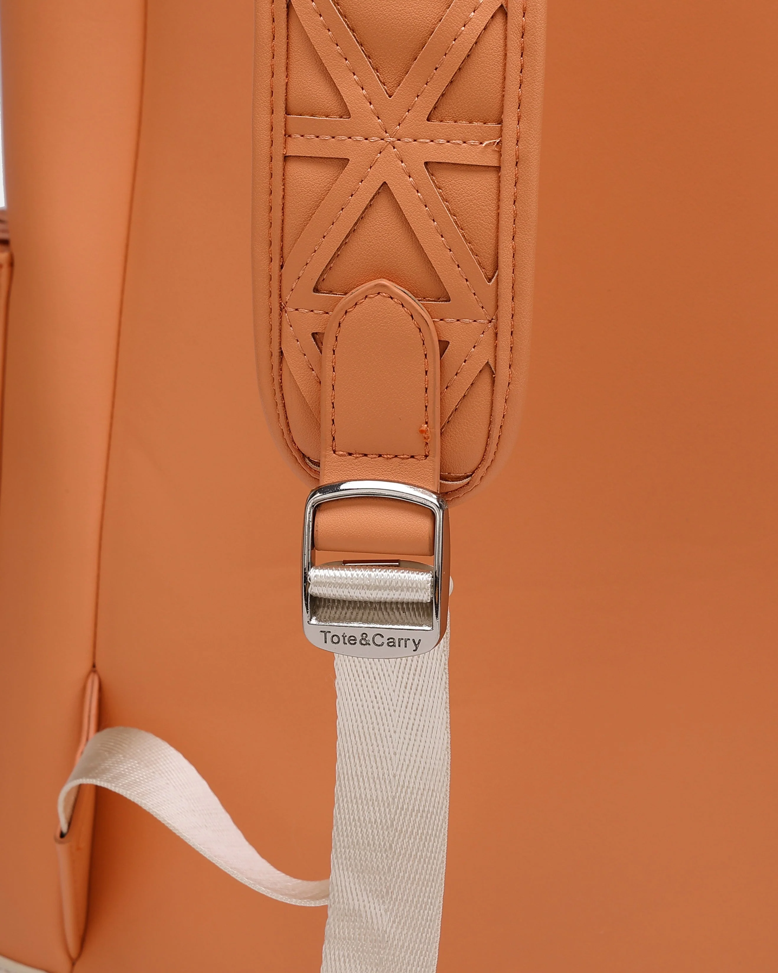 Multiway Jetsetter Backpack in Orange - Image 11