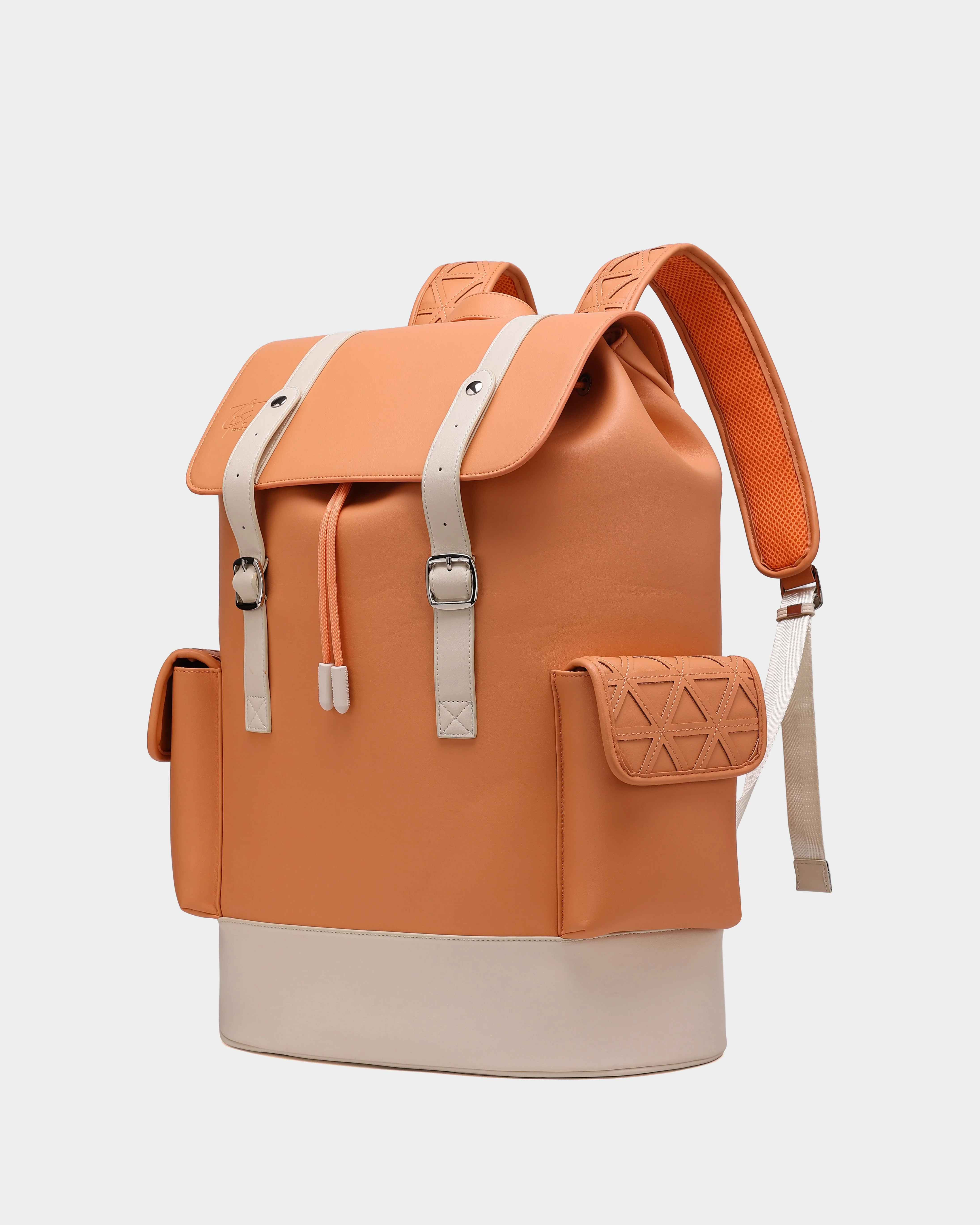 Multiway Jetsetter Backpack in Orange - Image 3