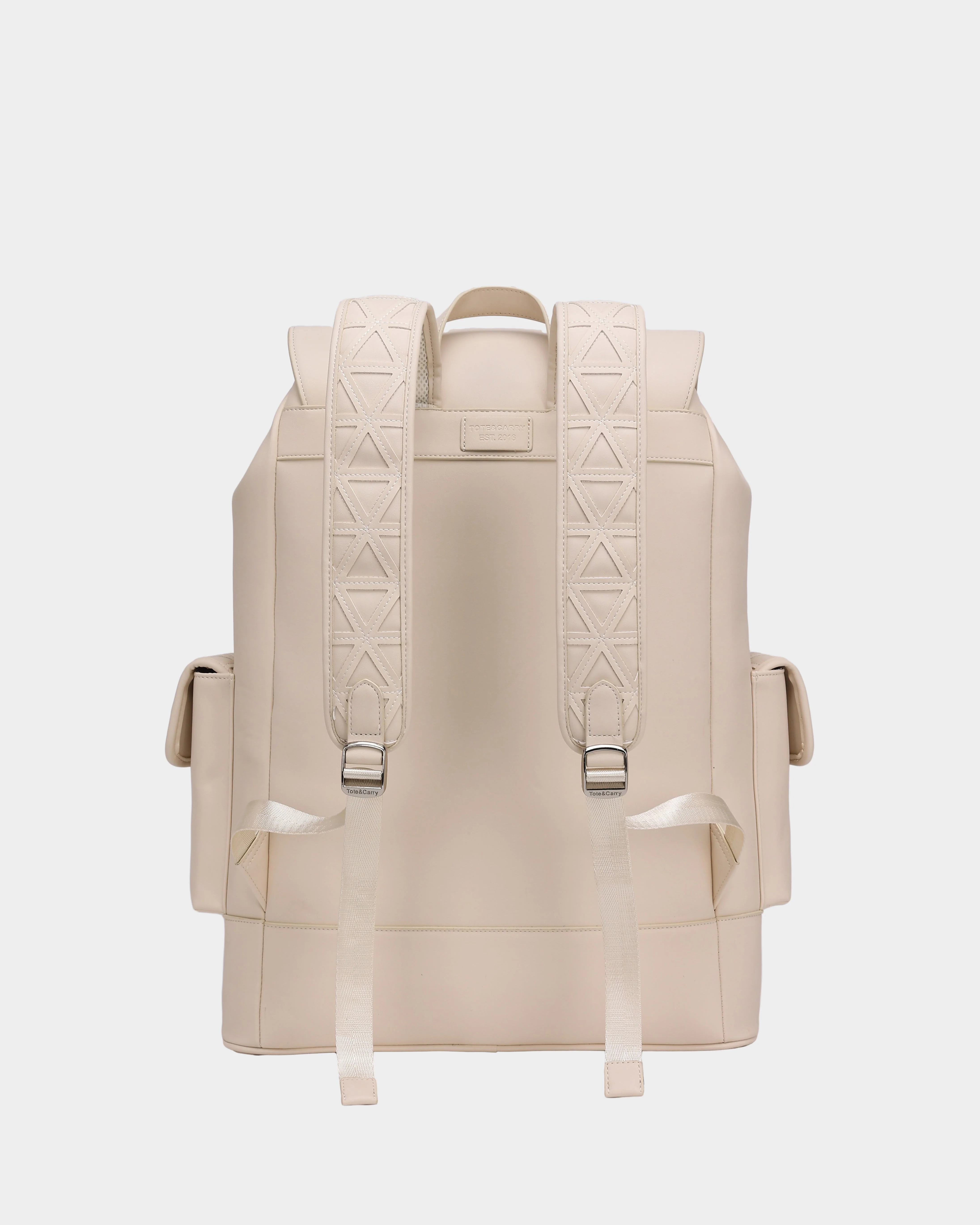 Multiway Jetsetter Backpack in Cream White - Image 4
