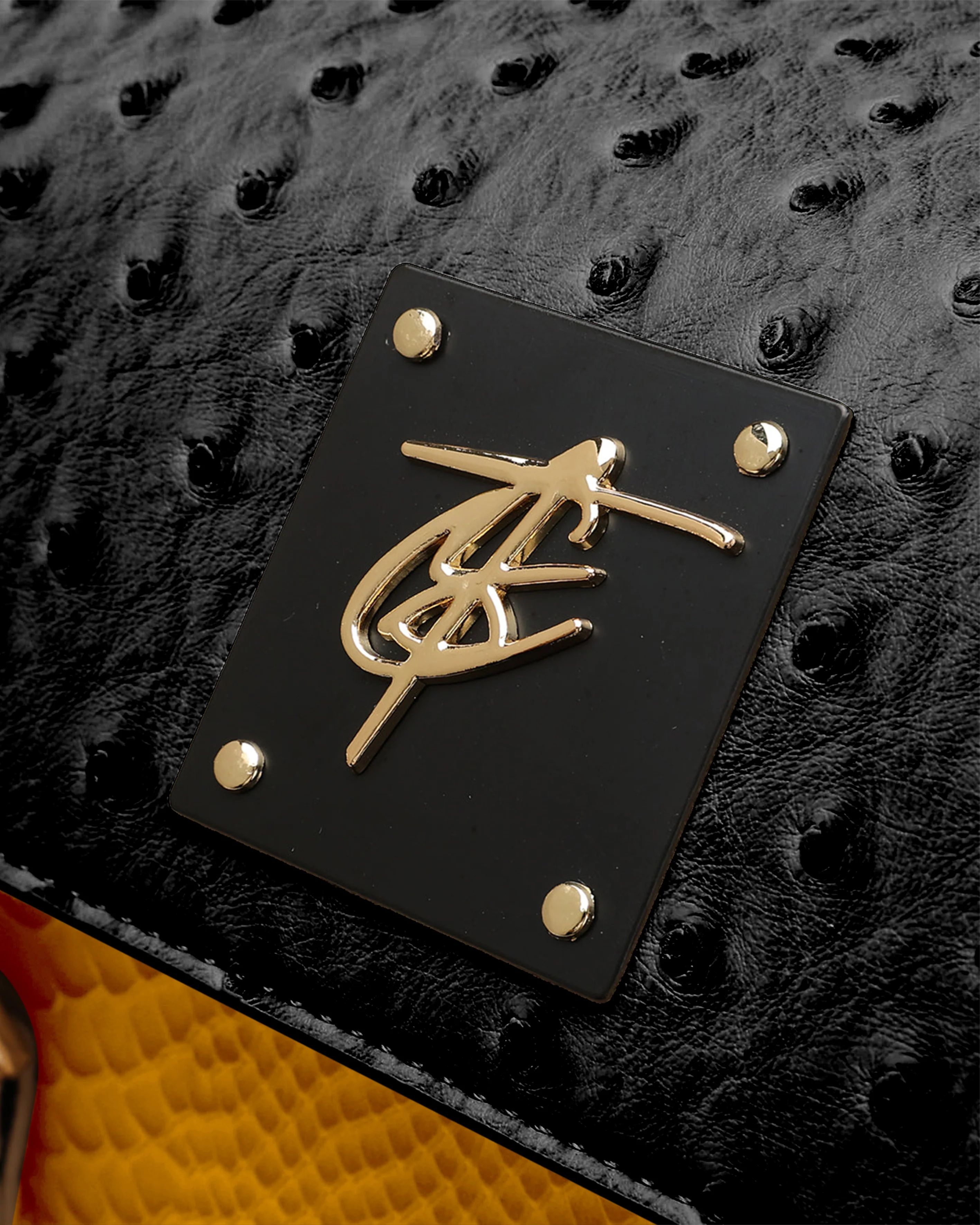 Journey Multi-Pocket Backpack in Black & Yellow - Image 4