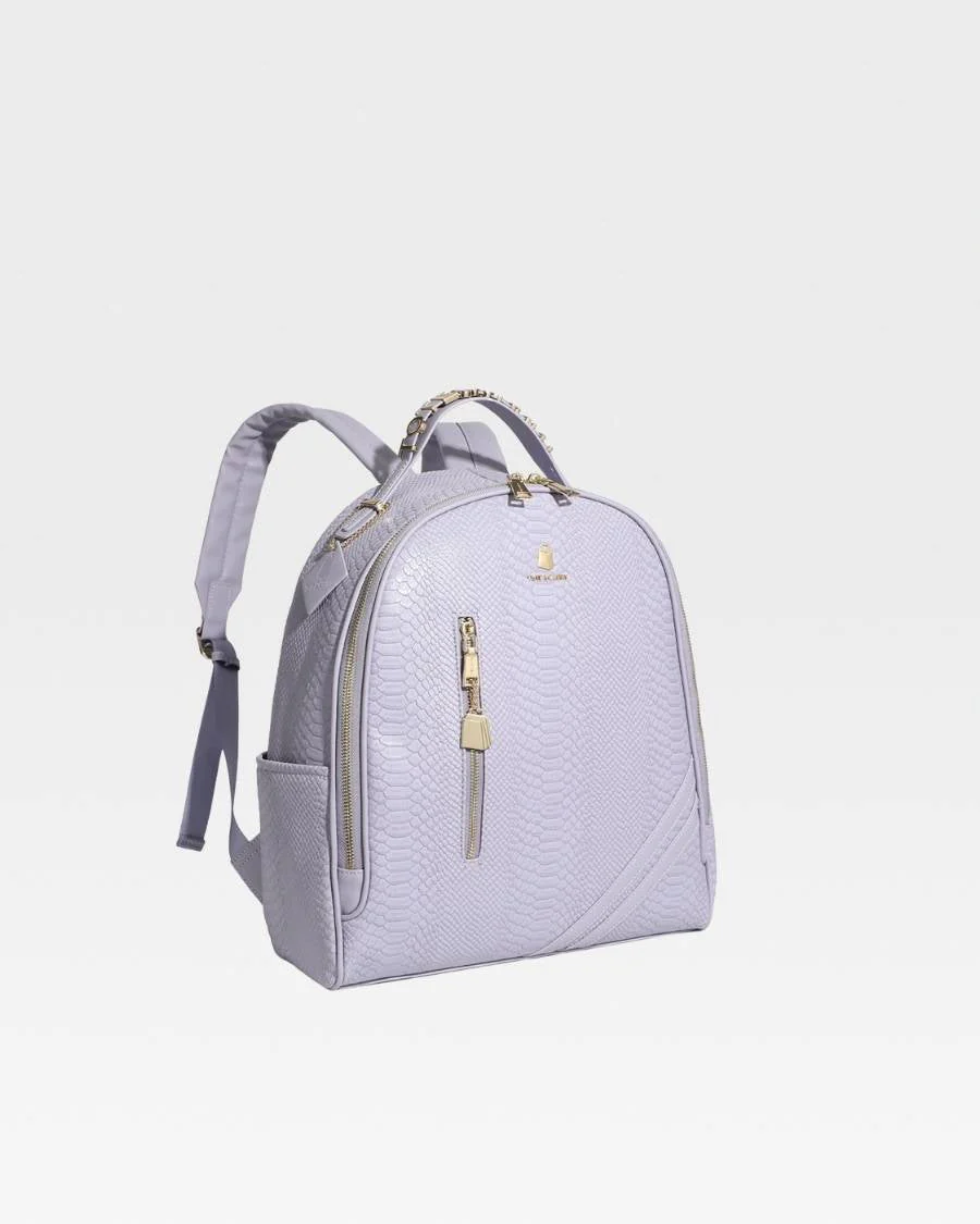 Signature Commuter Backpack in Lavender - Image 3