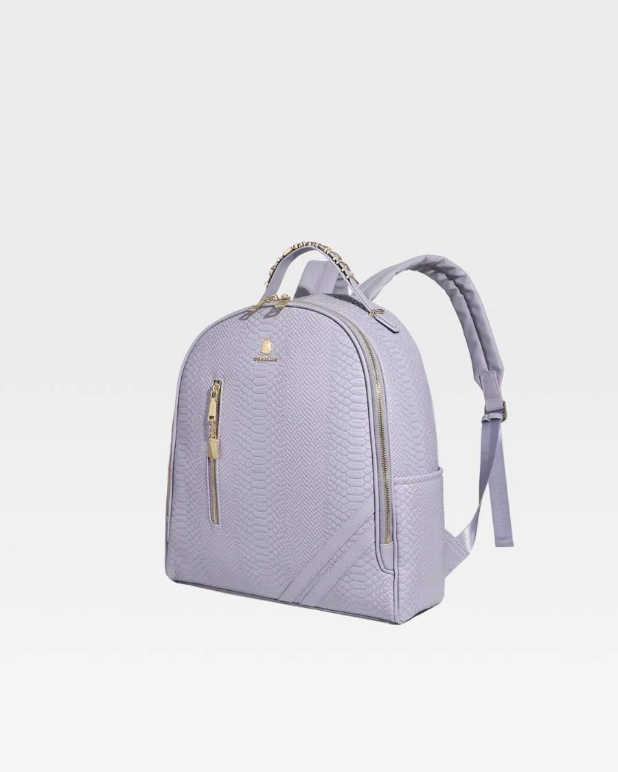 Signature Commuter Backpack in Lavender - Image 4