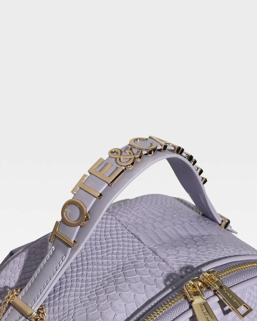 Signature Commuter Backpack in Lavender - Image 8