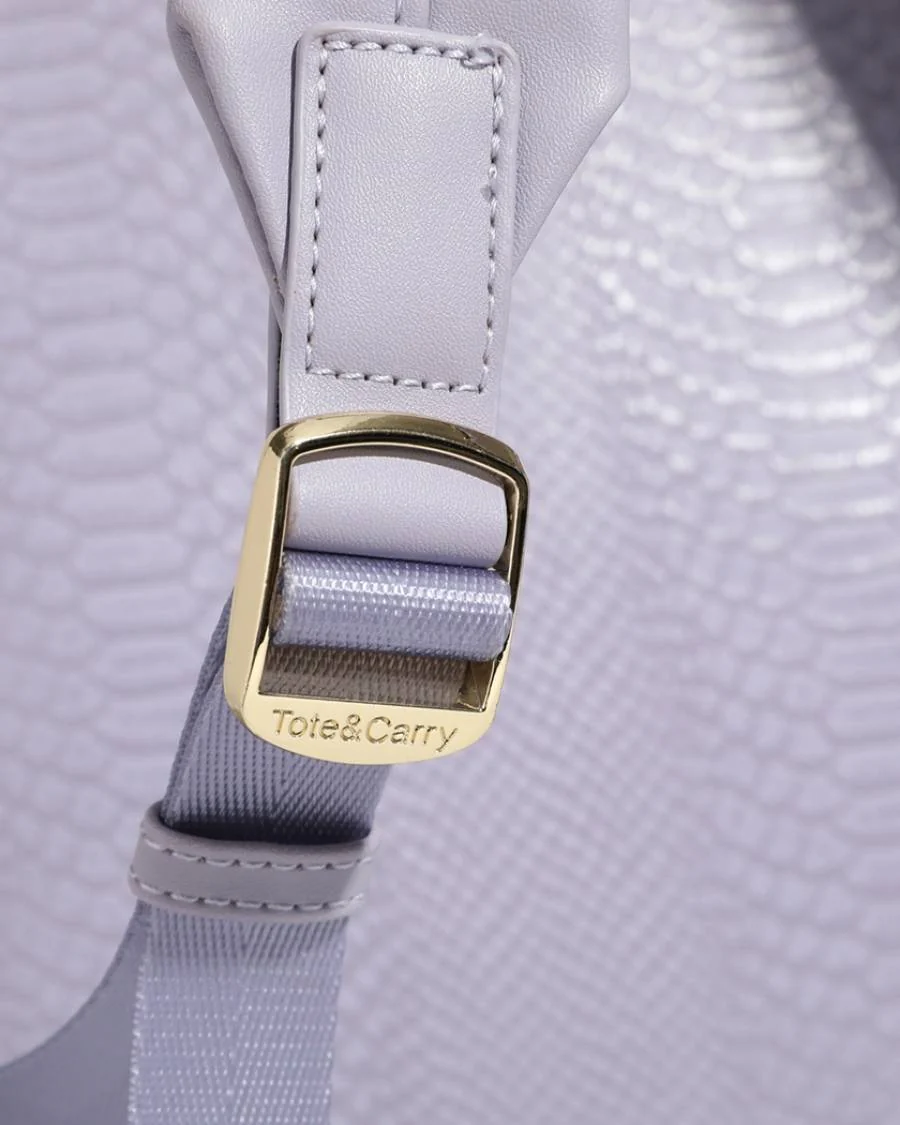 Signature Commuter Backpack in Lavender - Image 9