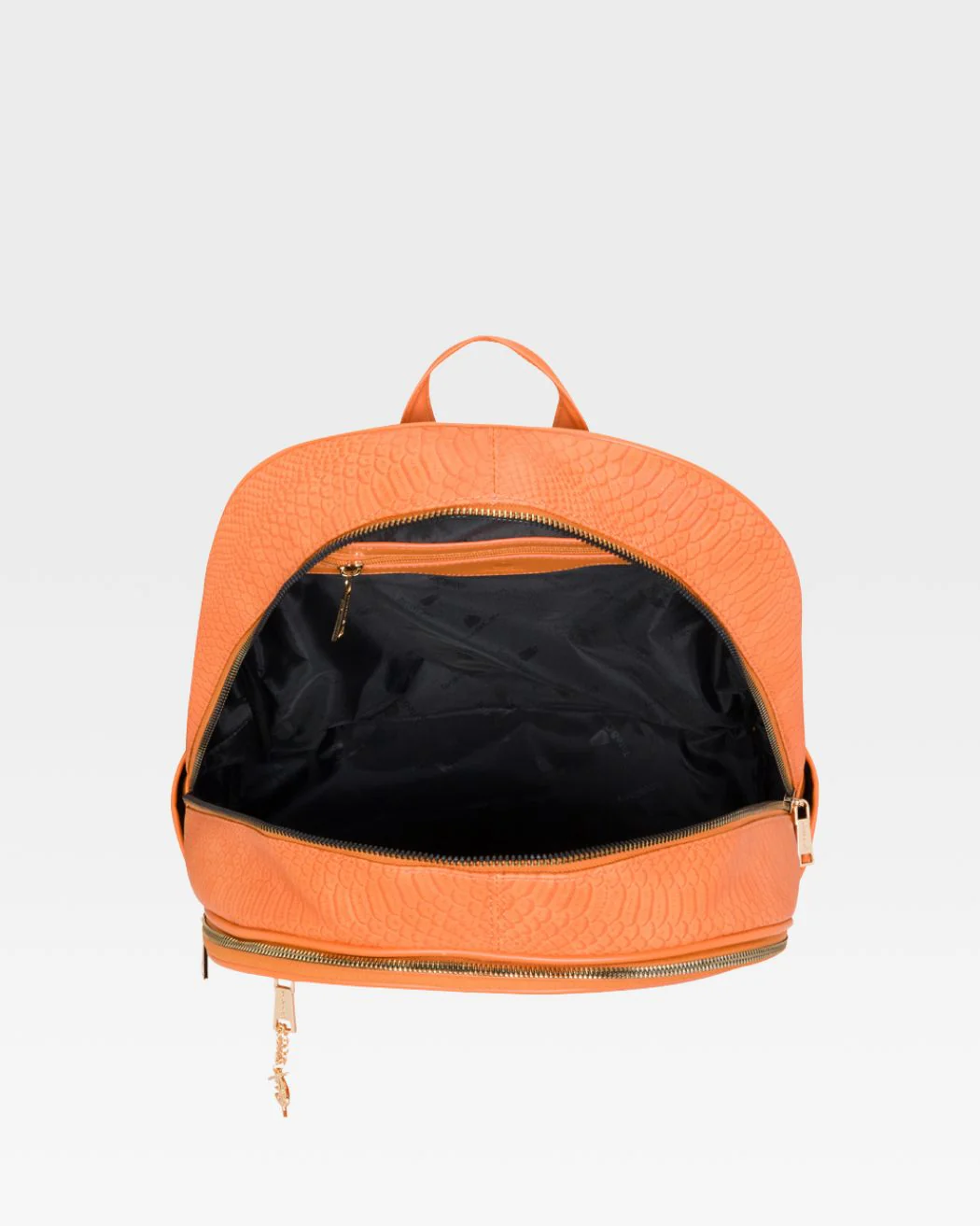 Signature Traveler Backpack in Sunset Orange - Image 5