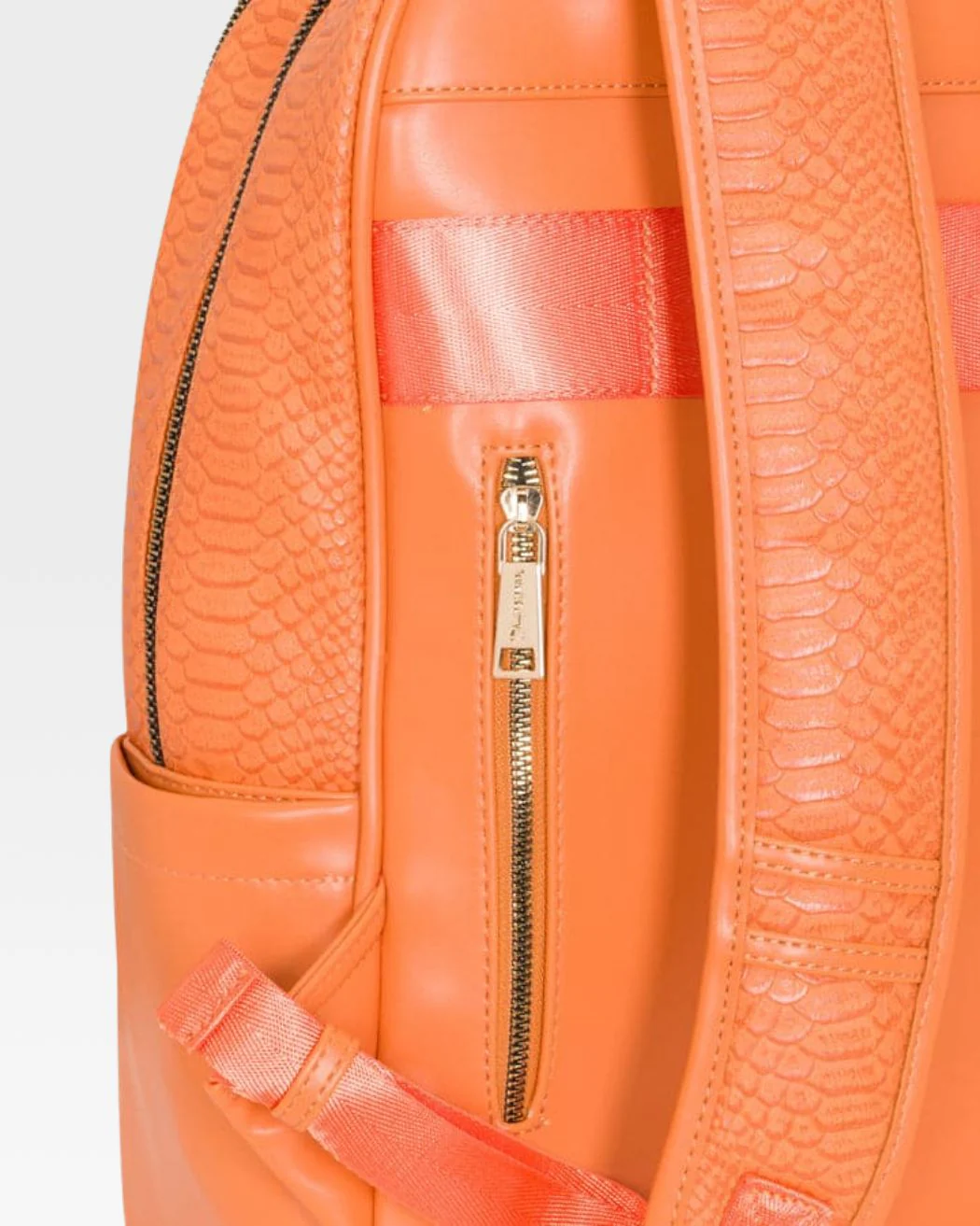 Signature Traveler Backpack in Sunset Orange - Image 6