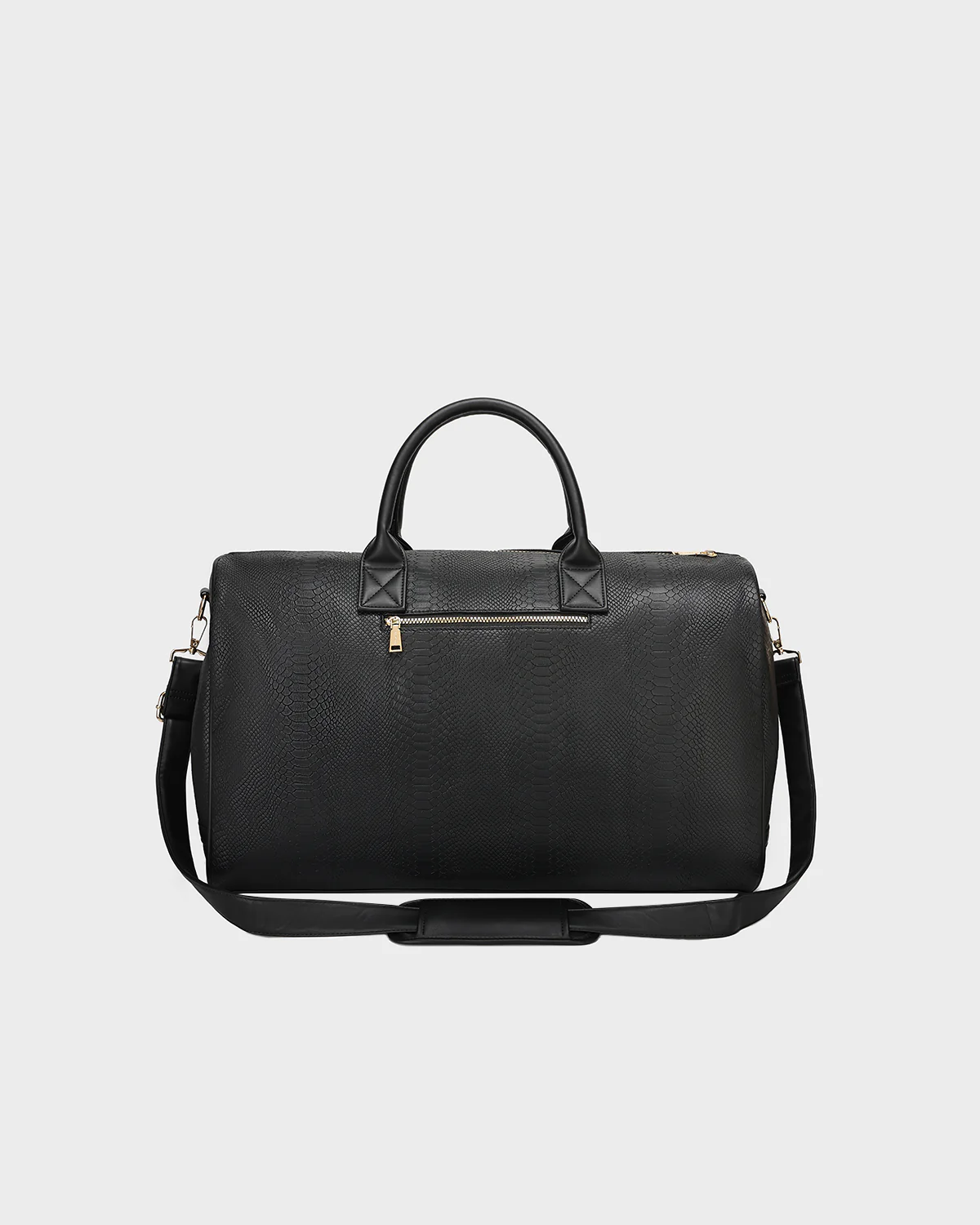 Signature Weekender Duffle Bag in Black - Image 12