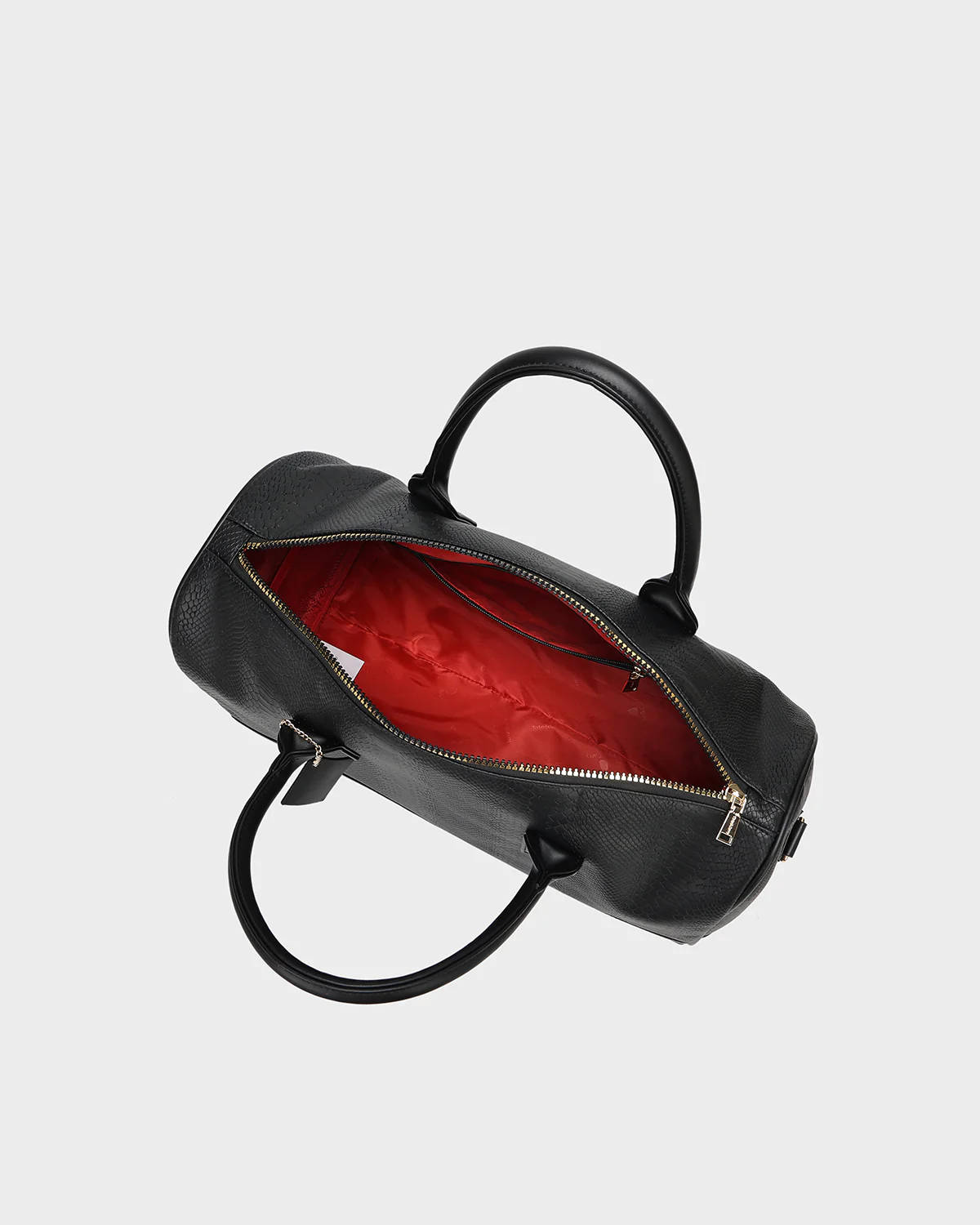 Signature Weekender Duffle Bag in Black - Image 6