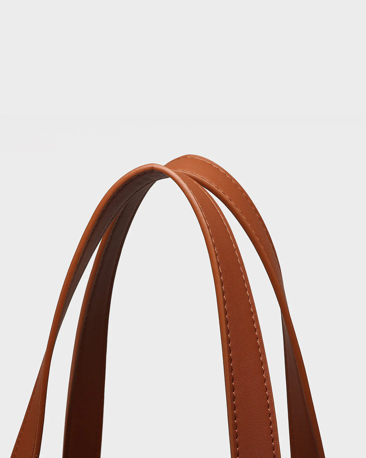 Statement City Tote Bag in Caramel - Image 8