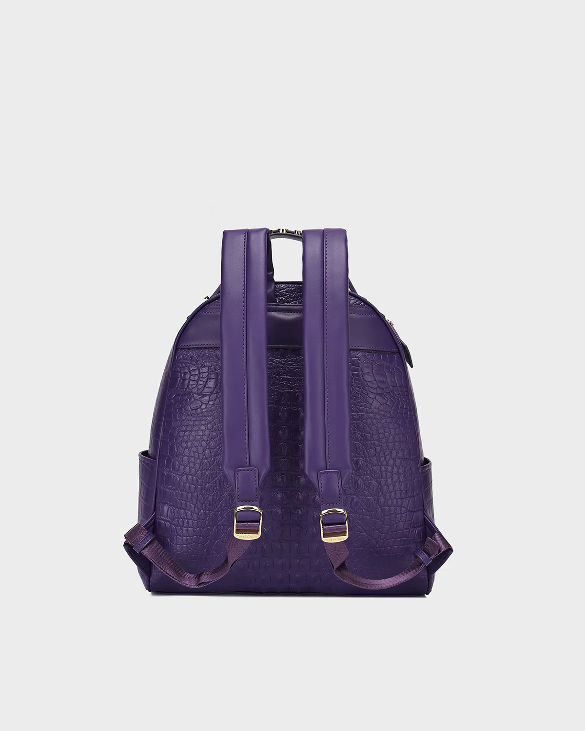 Statement Commuter Backpack in Purple - Image 4