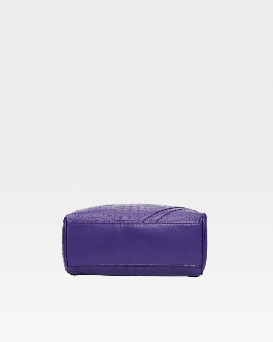 Statement Commuter Backpack in Purple - Image 5