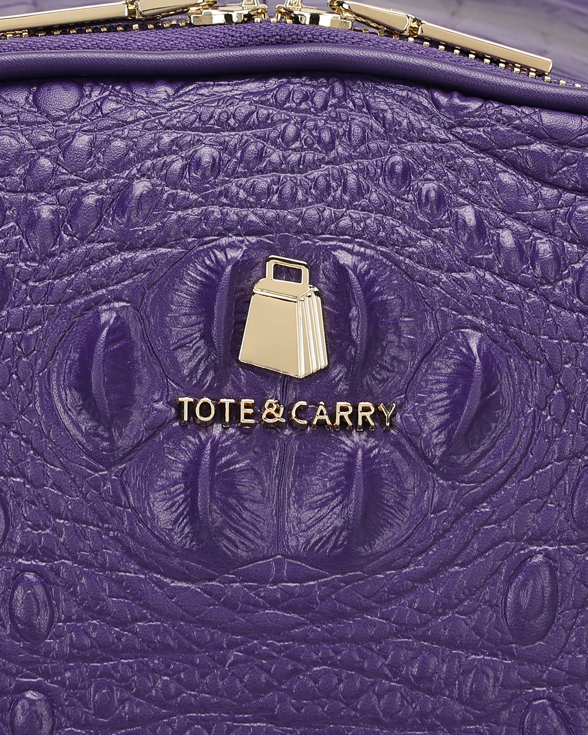 Statement Commuter Backpack in Purple - Image 9