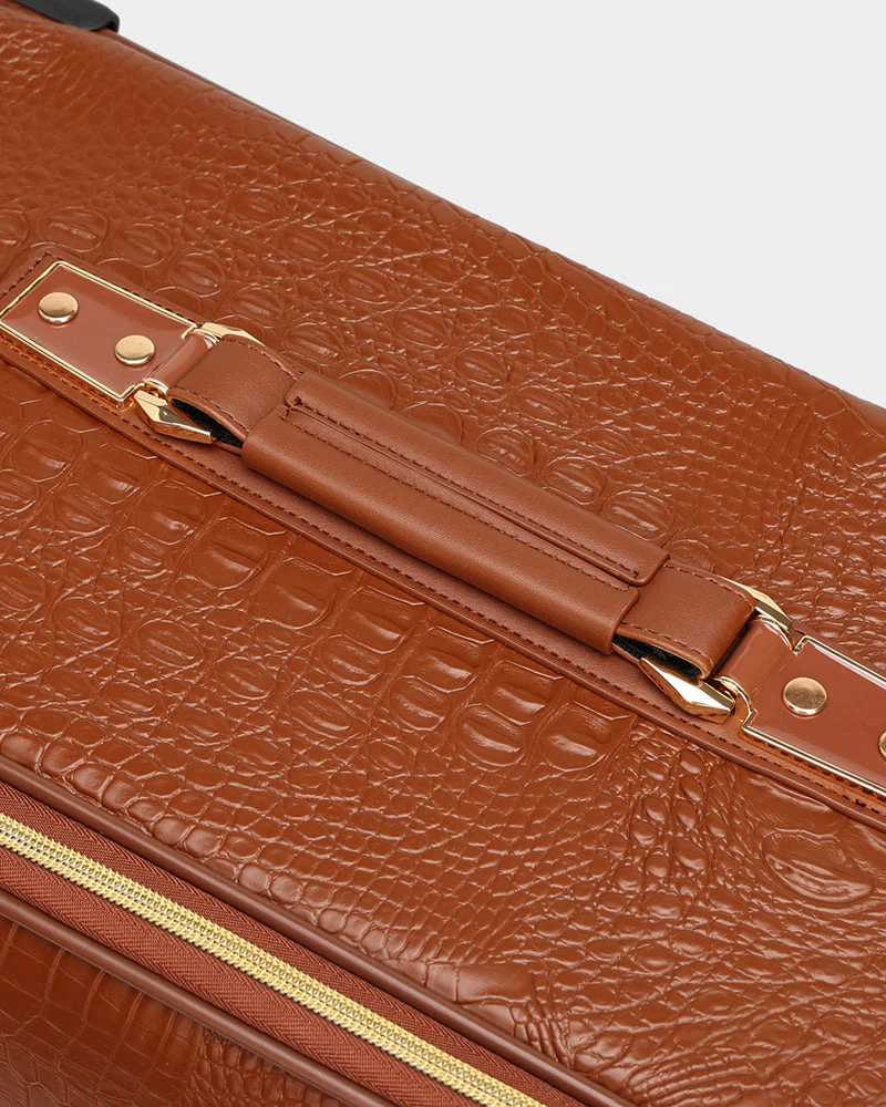 Statement Carry-On Kit in Caramel - Image 11