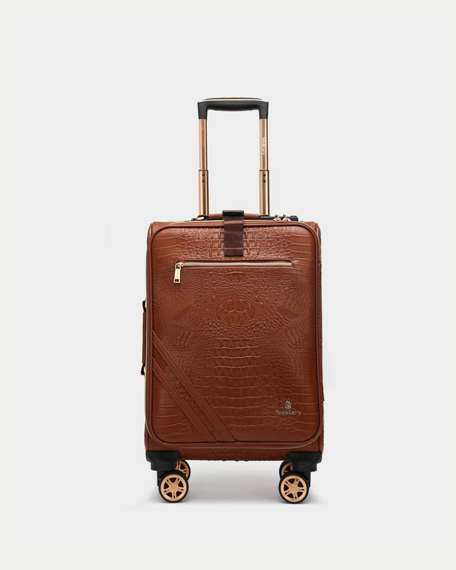 Statement Carry-On Kit in Caramel - Image 5