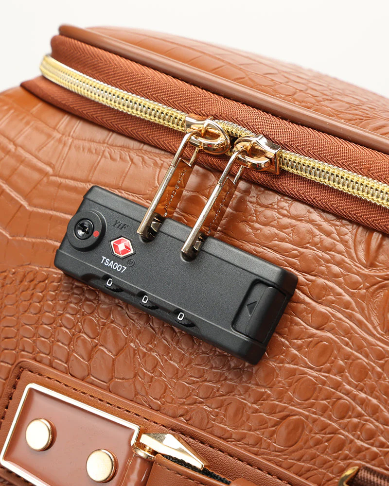 Statement Carry-On Kit in Caramel - Image 9